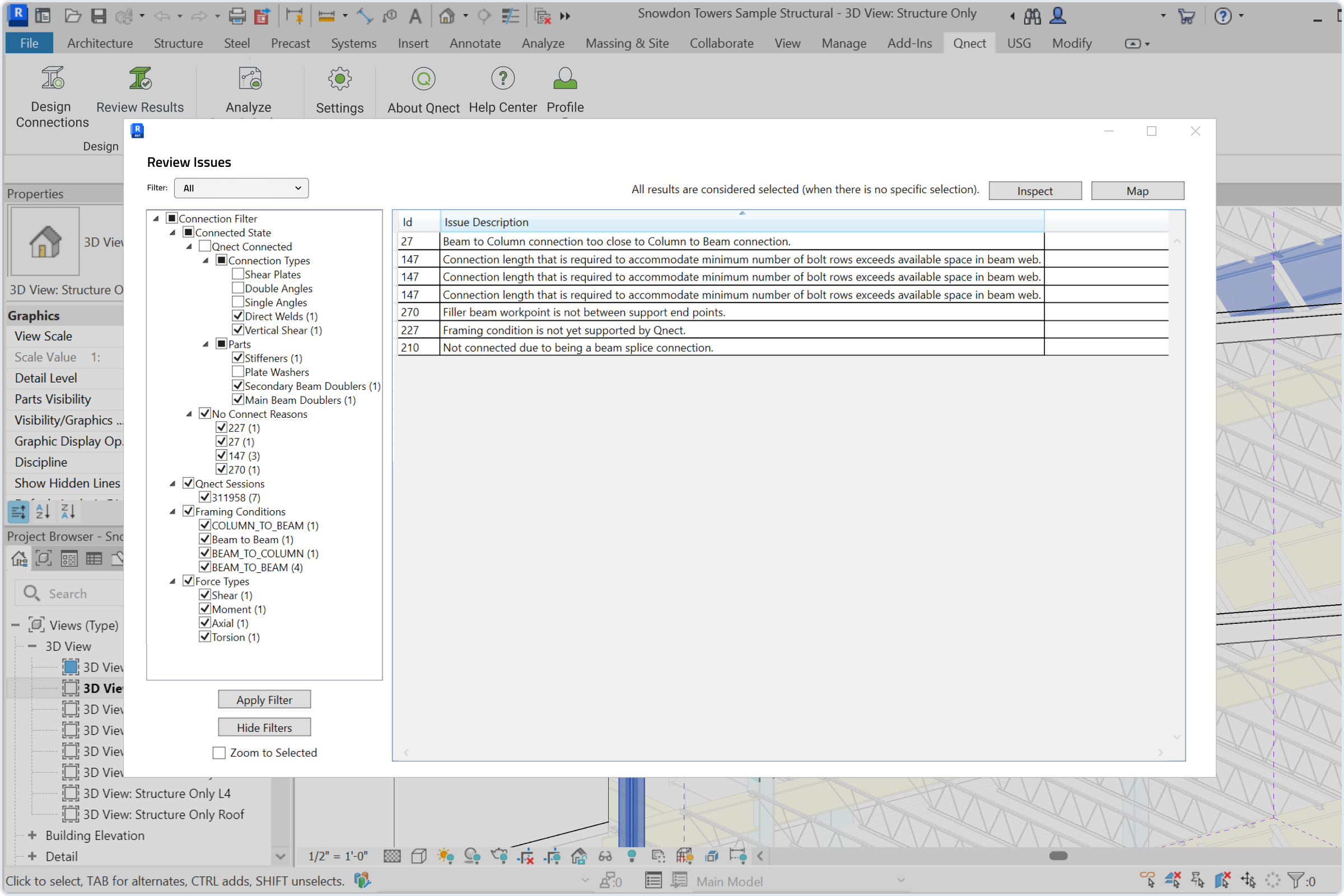 Revit adaptor & early connected models