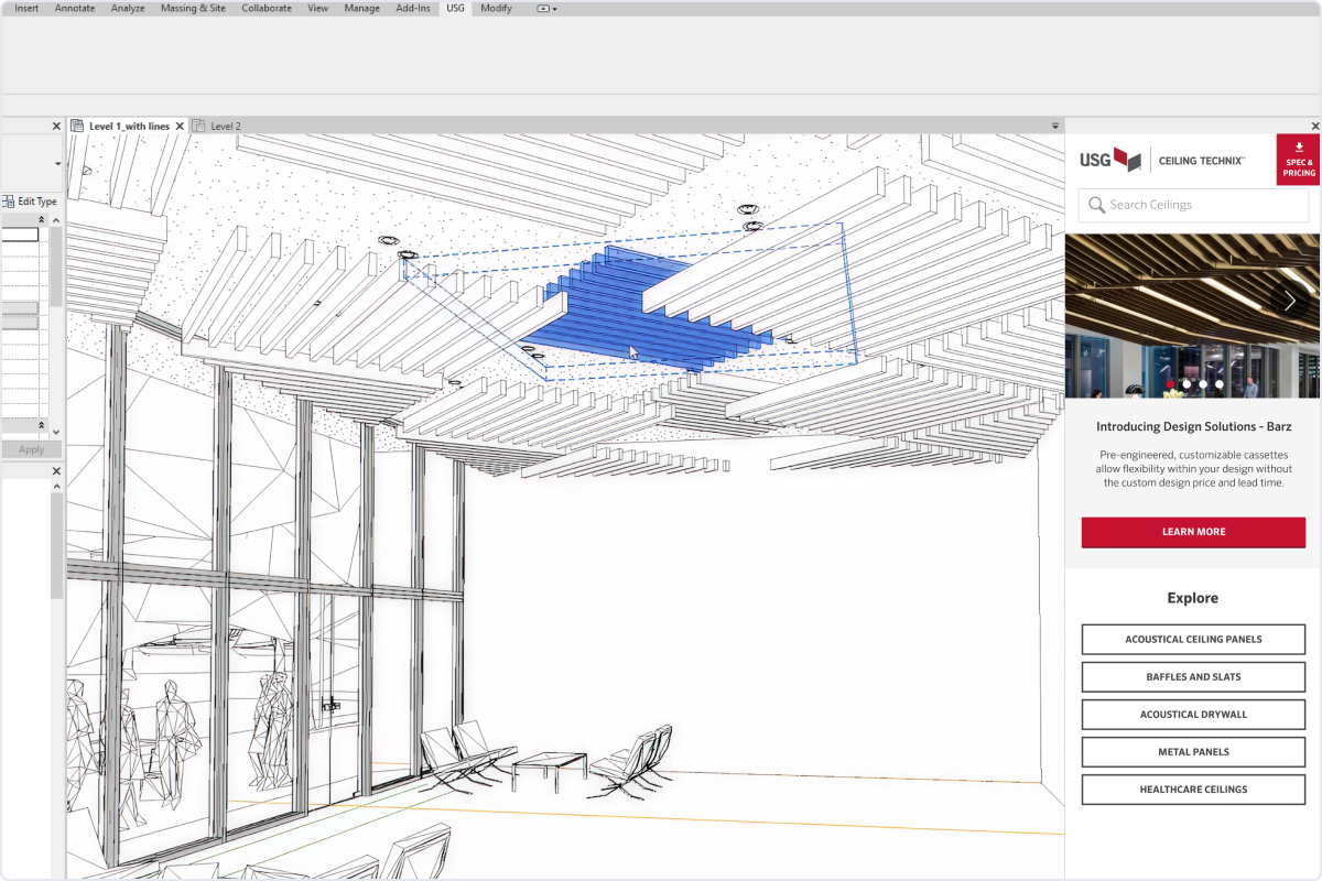 Elevated design experience